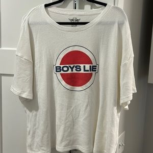 Boys Lie Thermal Tee